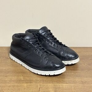 Marsell Boots Men's 39 Black Leather Gomme Lace Up‎ Chukka Ankle Boots Shoes